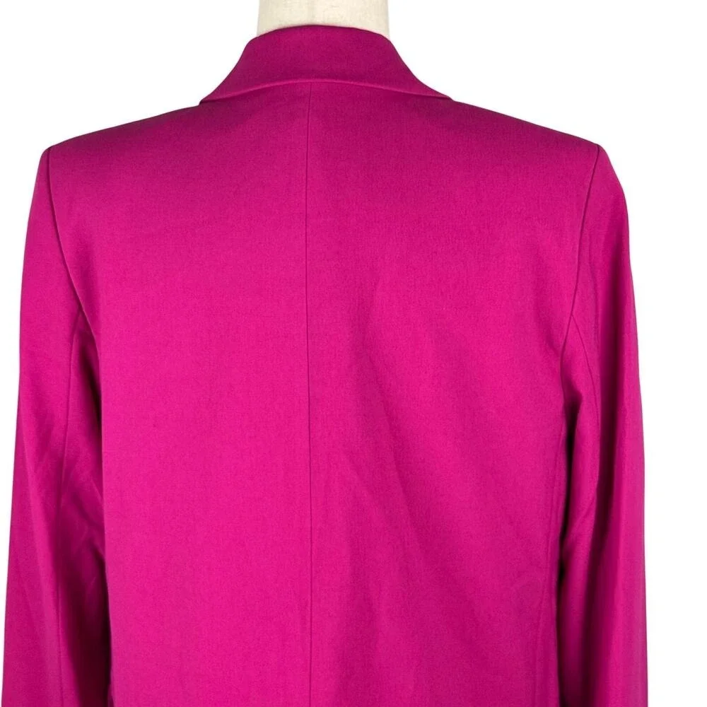 Michael Kors Pink Gold Button Blazer Jacket Womens‎ Size 10